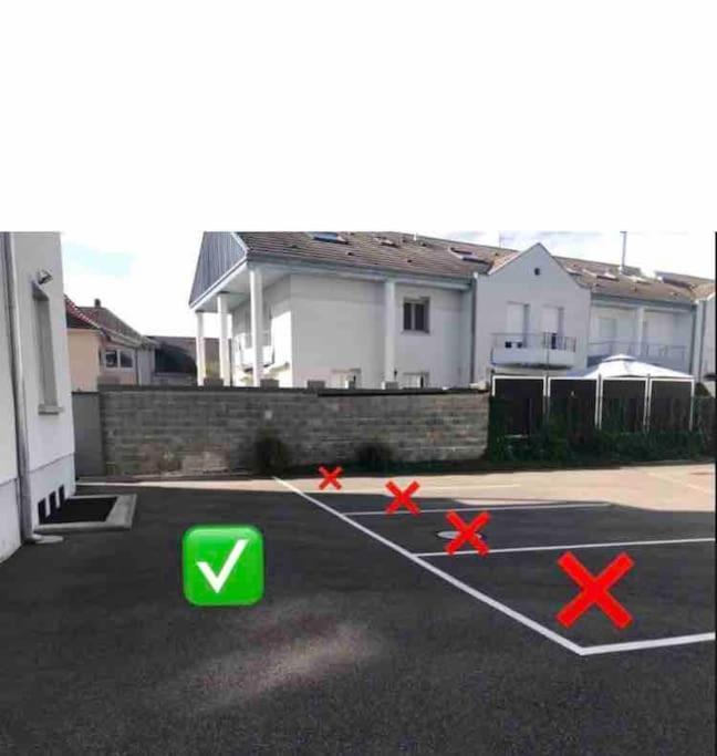 Appartement Des 3 Pays. 2 Mn De Bale+ Free Parking Saint-Louis  Eksteriør bilde